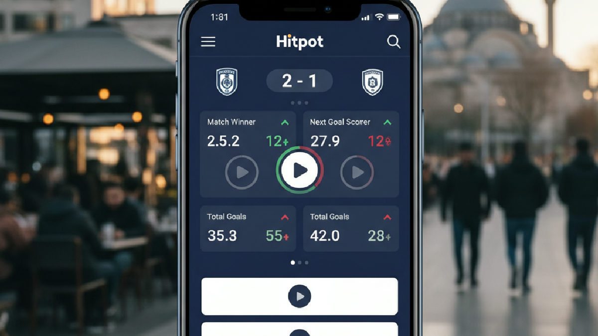 Hitpot mobil uygulaması 2026 yılında hızlı bahis deneyimleri sunuyor.