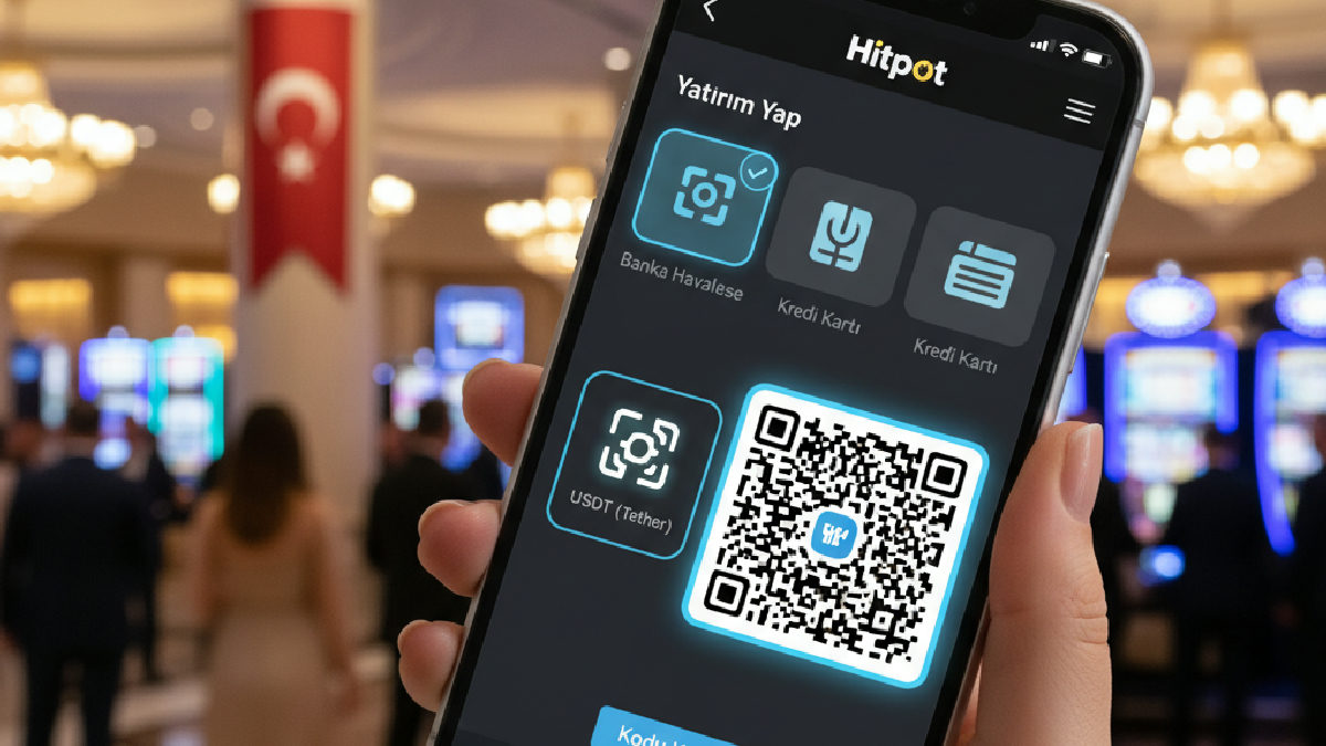 Hitpot mobil uygulamasında USDT ile yatırım yapma adımlarını gösteren ekran görüntüsü.